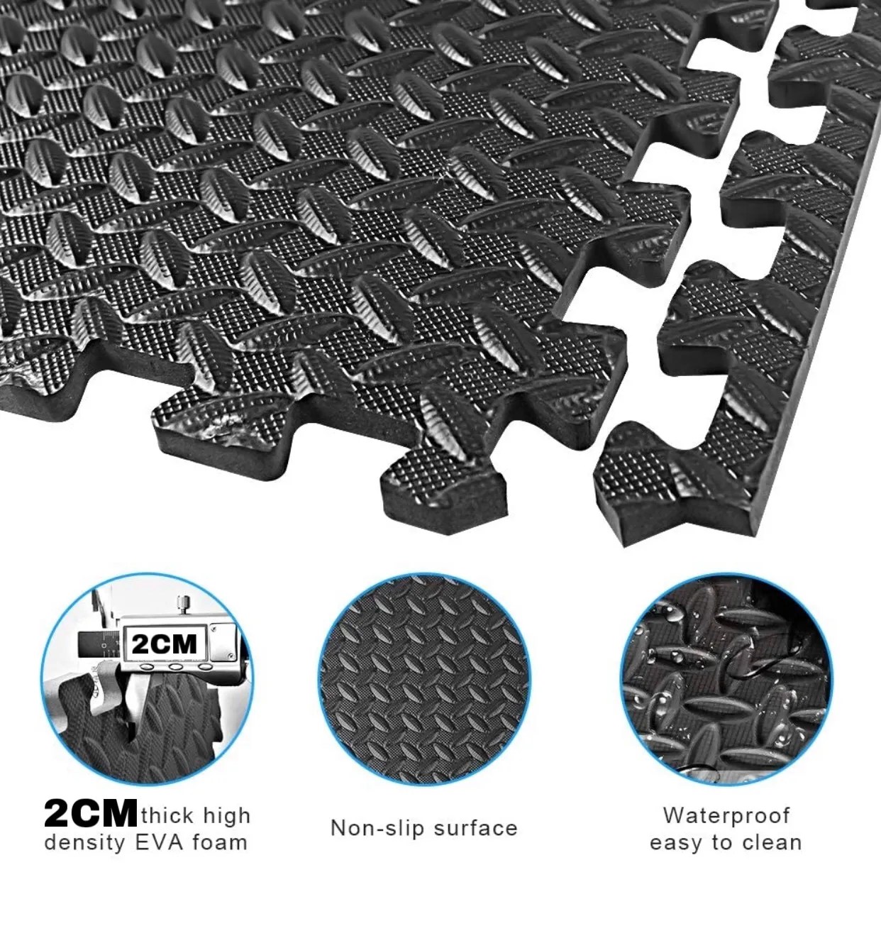 GS Puzzle Exercise GYM Floor Mat GS Gymspecialist