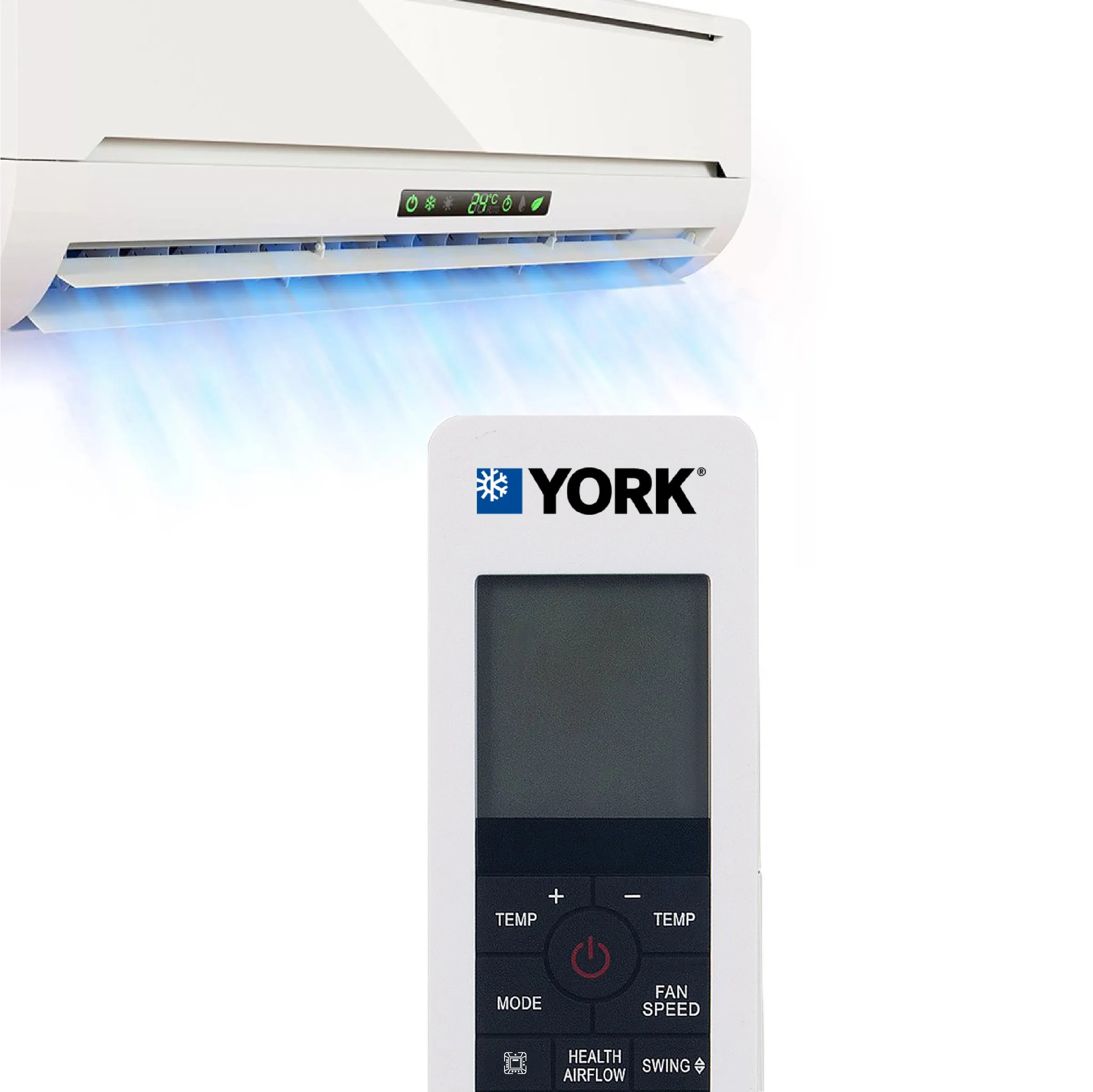 MasterD York Multi Air Cond Remote Control BIG Model YorkQ7R