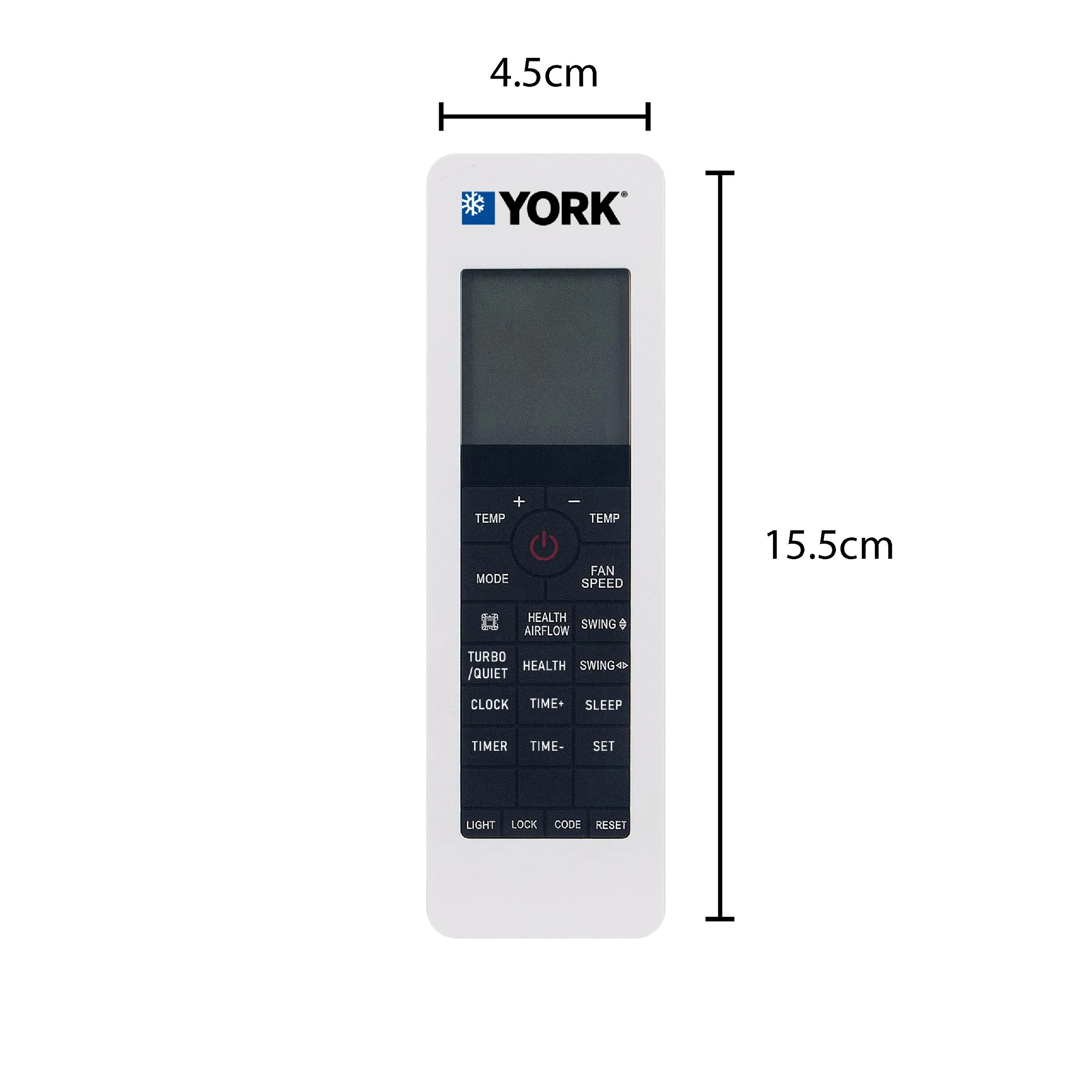 MasterD York Multi Air Cond Remote Control BIG Model YorkQ7R