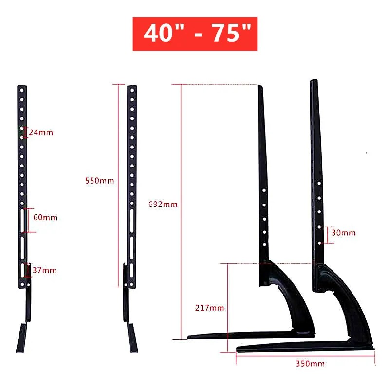 MasterD Universal LED TV Stand Support 40'' to 75'' Model MDD500