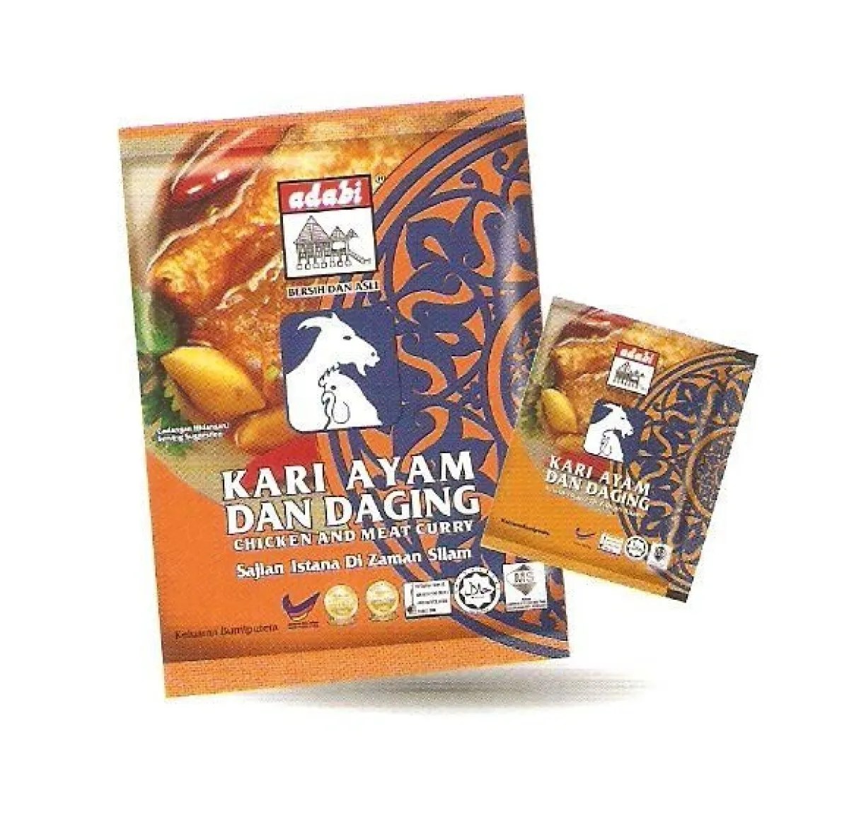 Adabi Chicken & Meat Curry Powder 250gm Poh Wah Trading Company