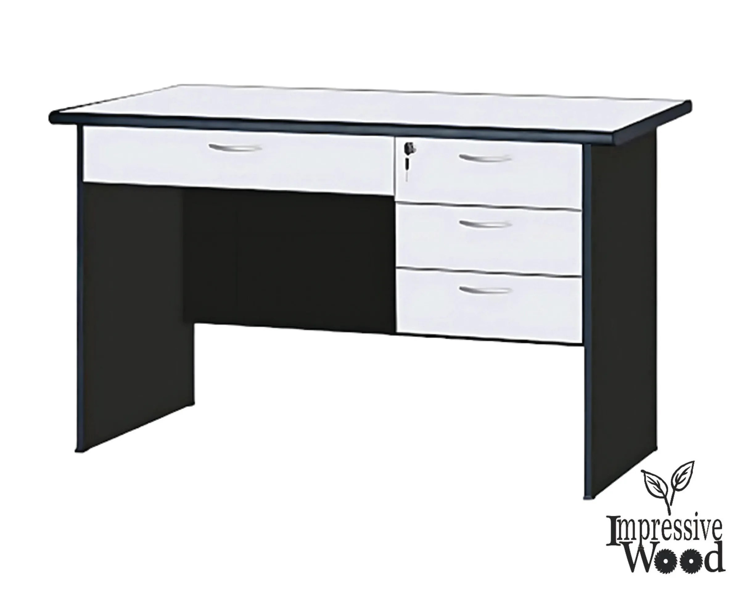 Teacher Table With 4 Drawers Impressive wood