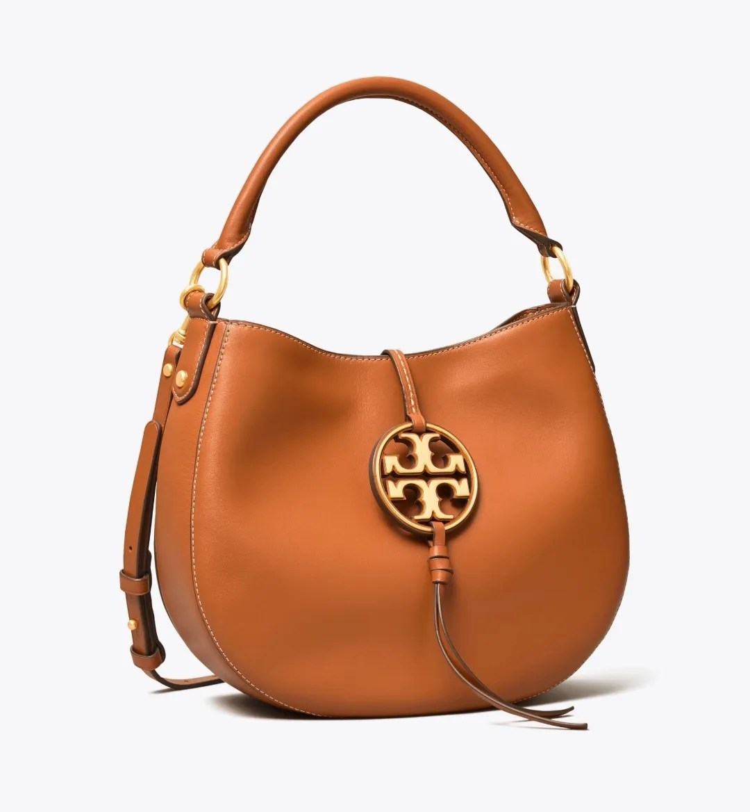 Tory Burch Miller MetalLogo Mini Hobo Luxe Paradise