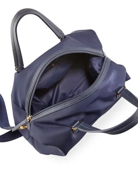 Tory Burch Scout Slouchy Nylon Satchel Bag Luxe Paradise