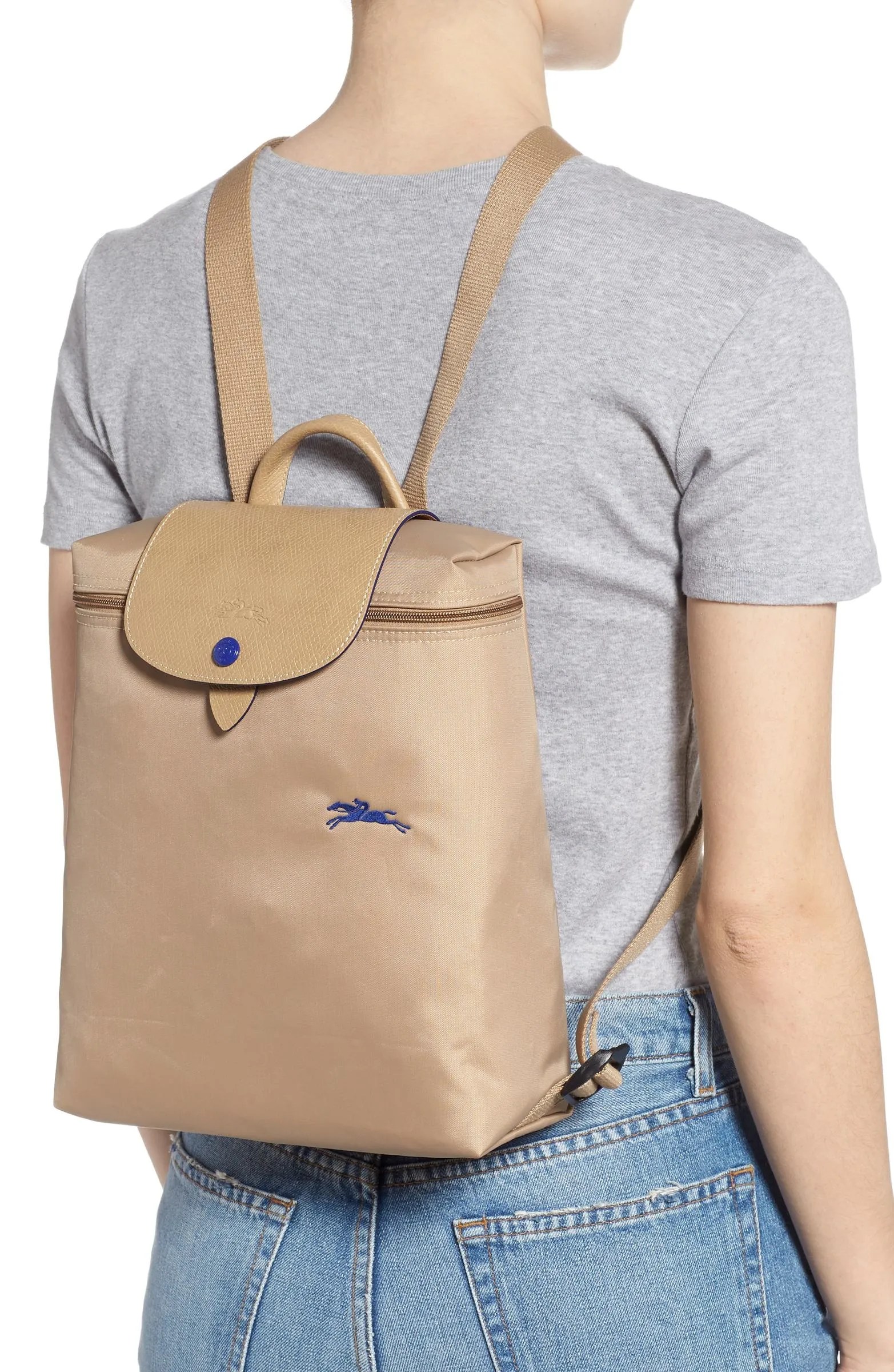 Longchamp Le Pliage Club Backpack Luxe Paradise
