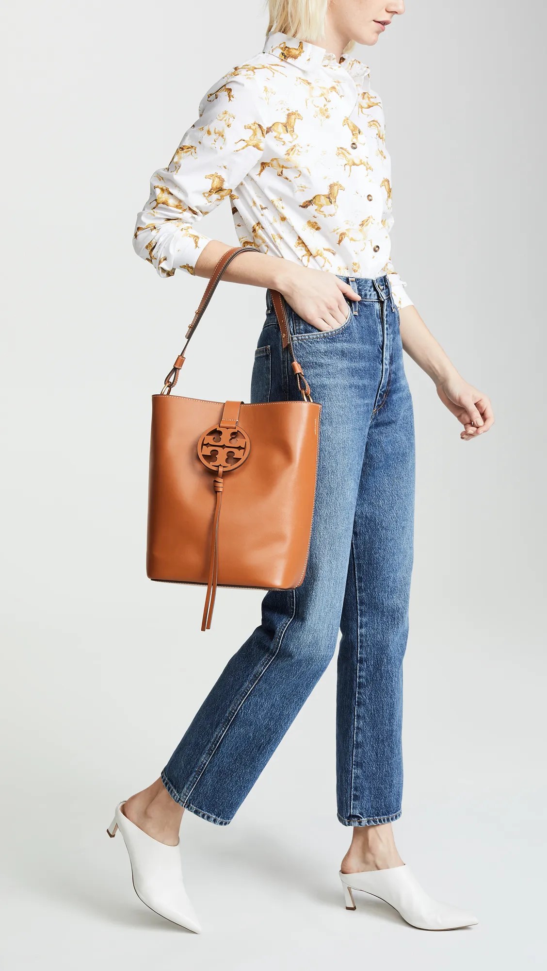 Tory Burch Miller Hobo Bag Luxe Paradise