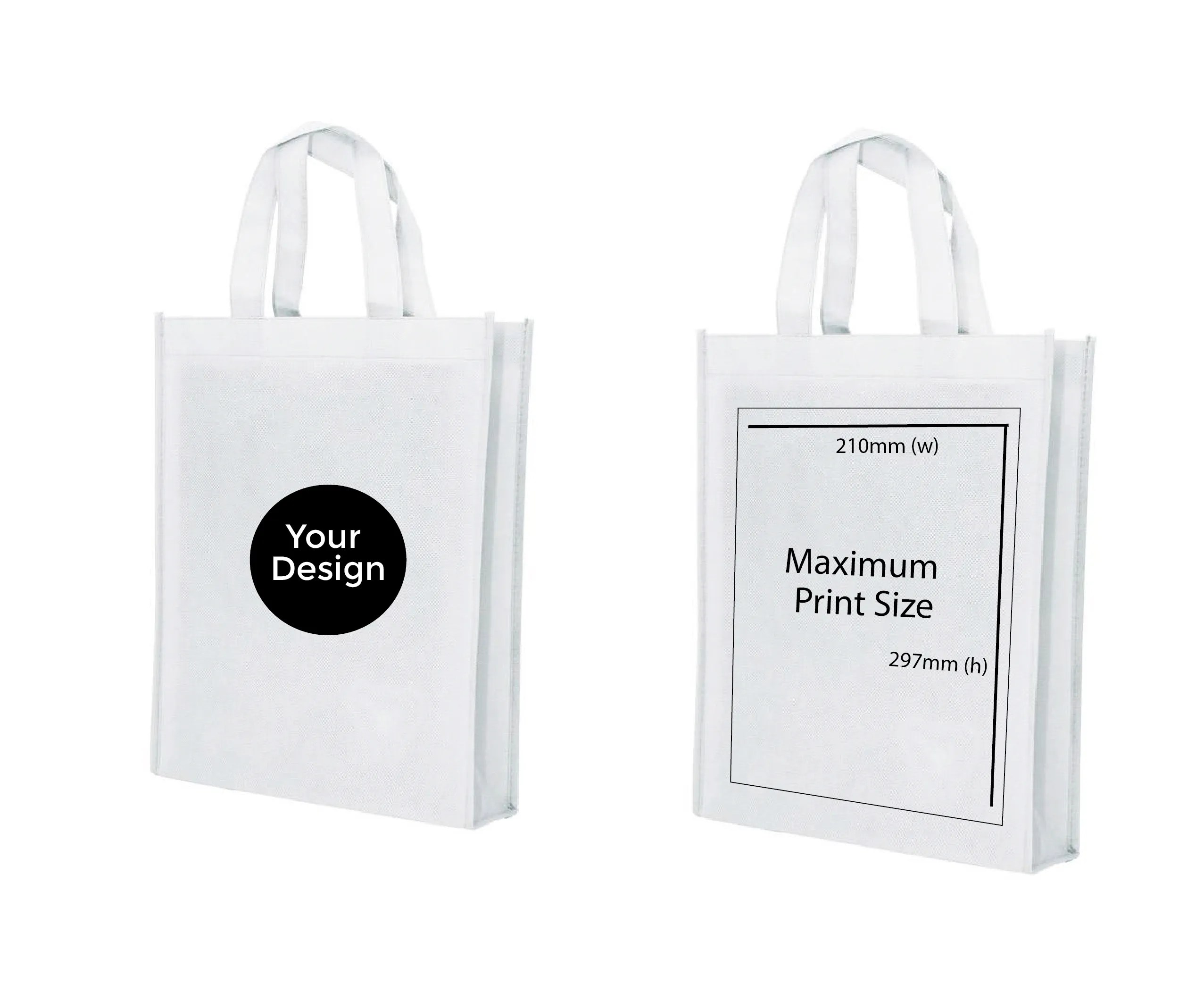 Customise Non Woven Bag A4 Size OMG Store Personalised Gifts