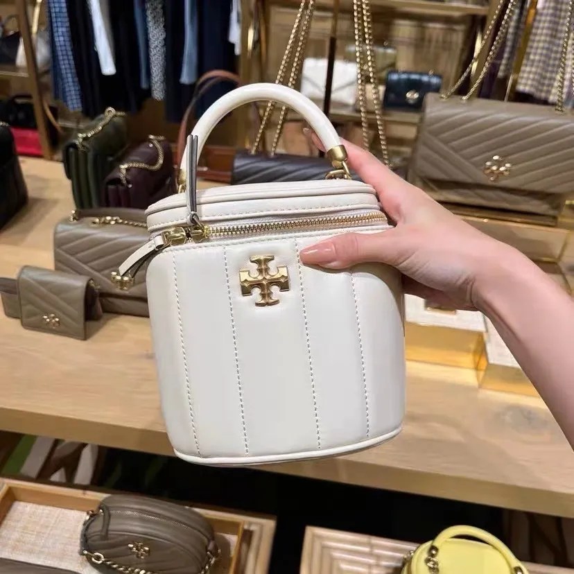 TORY BURCH Kira Vanity Cosmetic Bag Vinee Bag