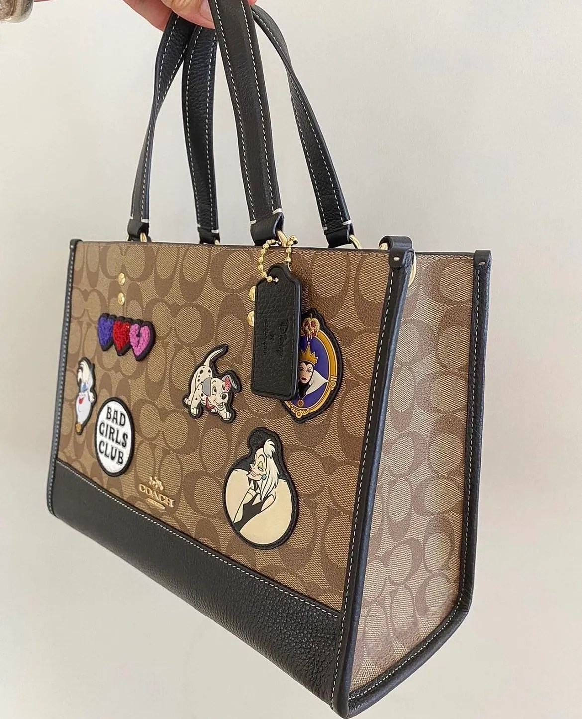 COACH Disney x Court Tote Bag CC873 Vinee Bag