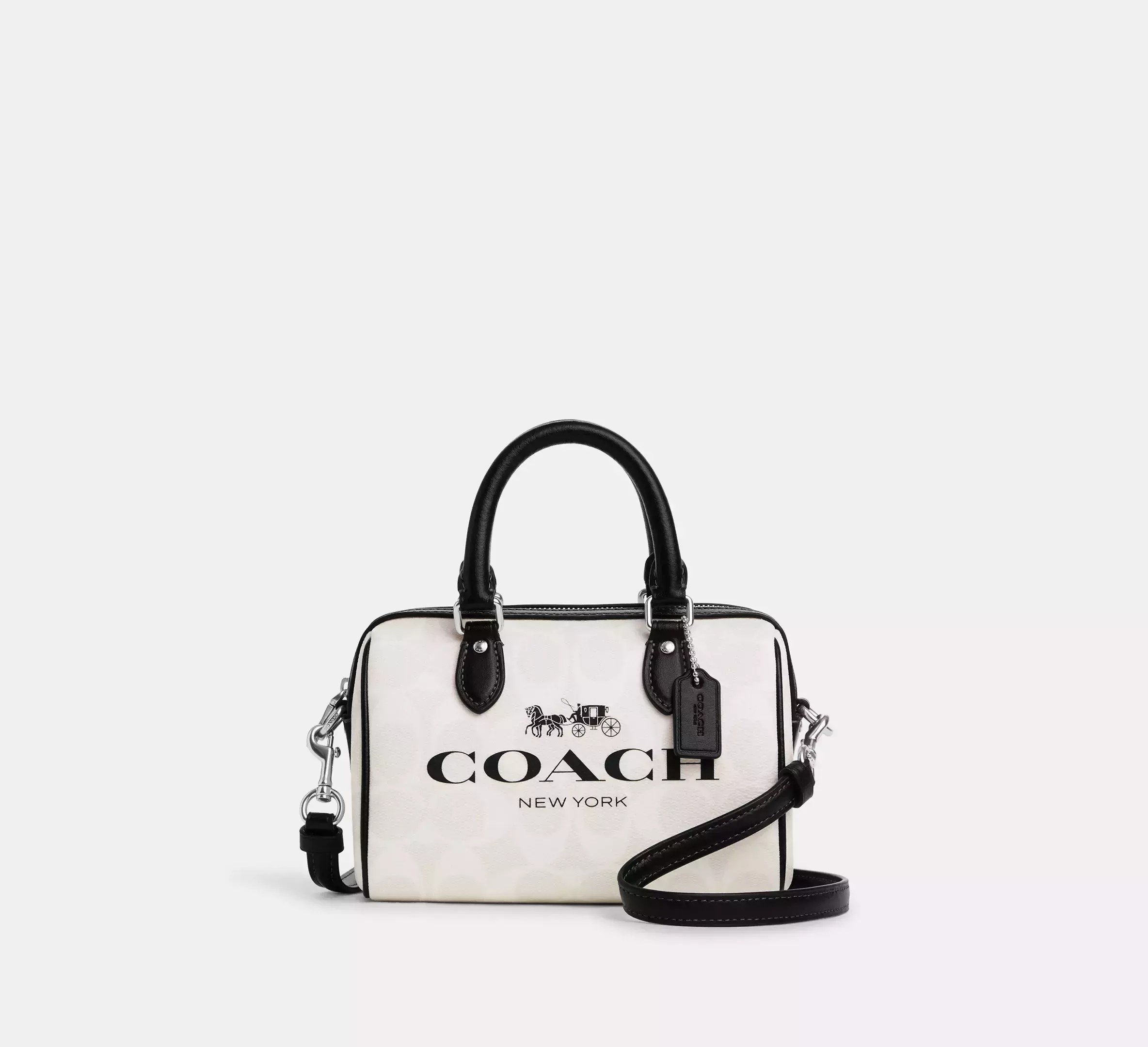 [DIRECT OUTLET] COACH Mini Rowan Crossbody In Signature Canvas Vinee Bag