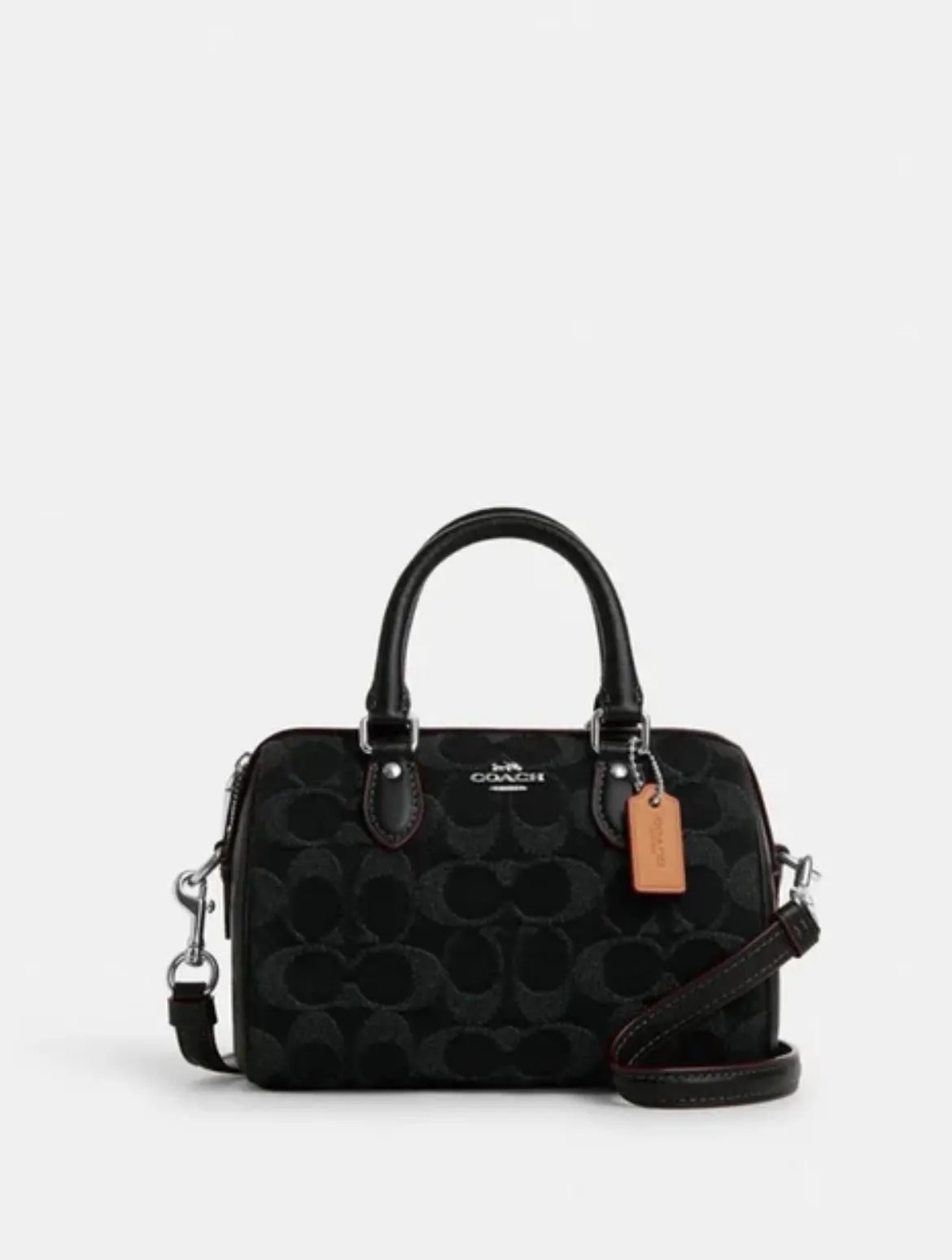 [DIRECT OUTLET] COACH Mini Rowan Crossbody In Signature Denim Vinee Bag