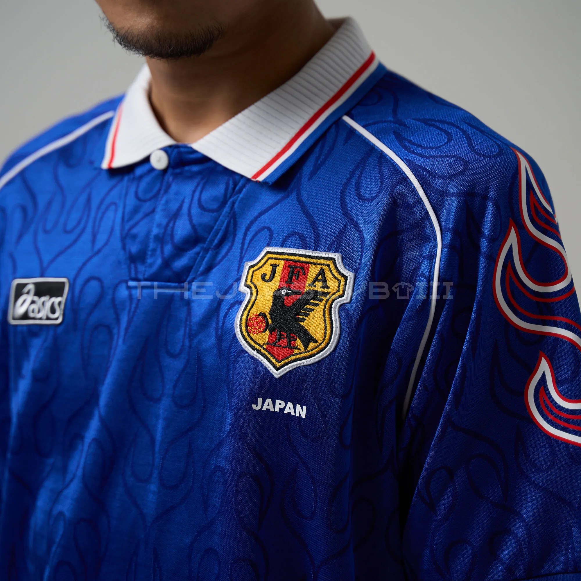 Japan 1998 Home Short Sleeve Jersey THEJERSEYBOIII