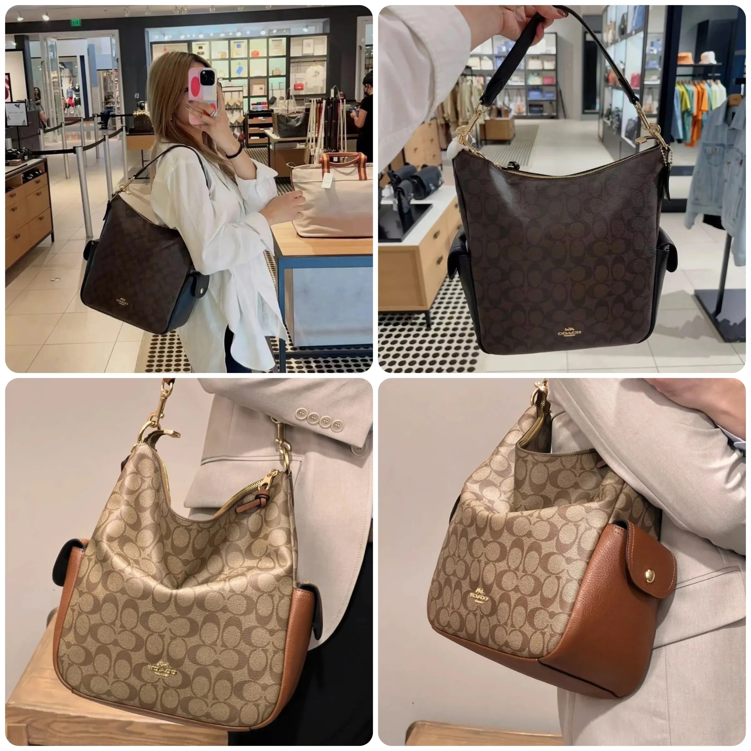 Coach Pennie Shoulder Bag In Signature Canvas Caneeeustomy