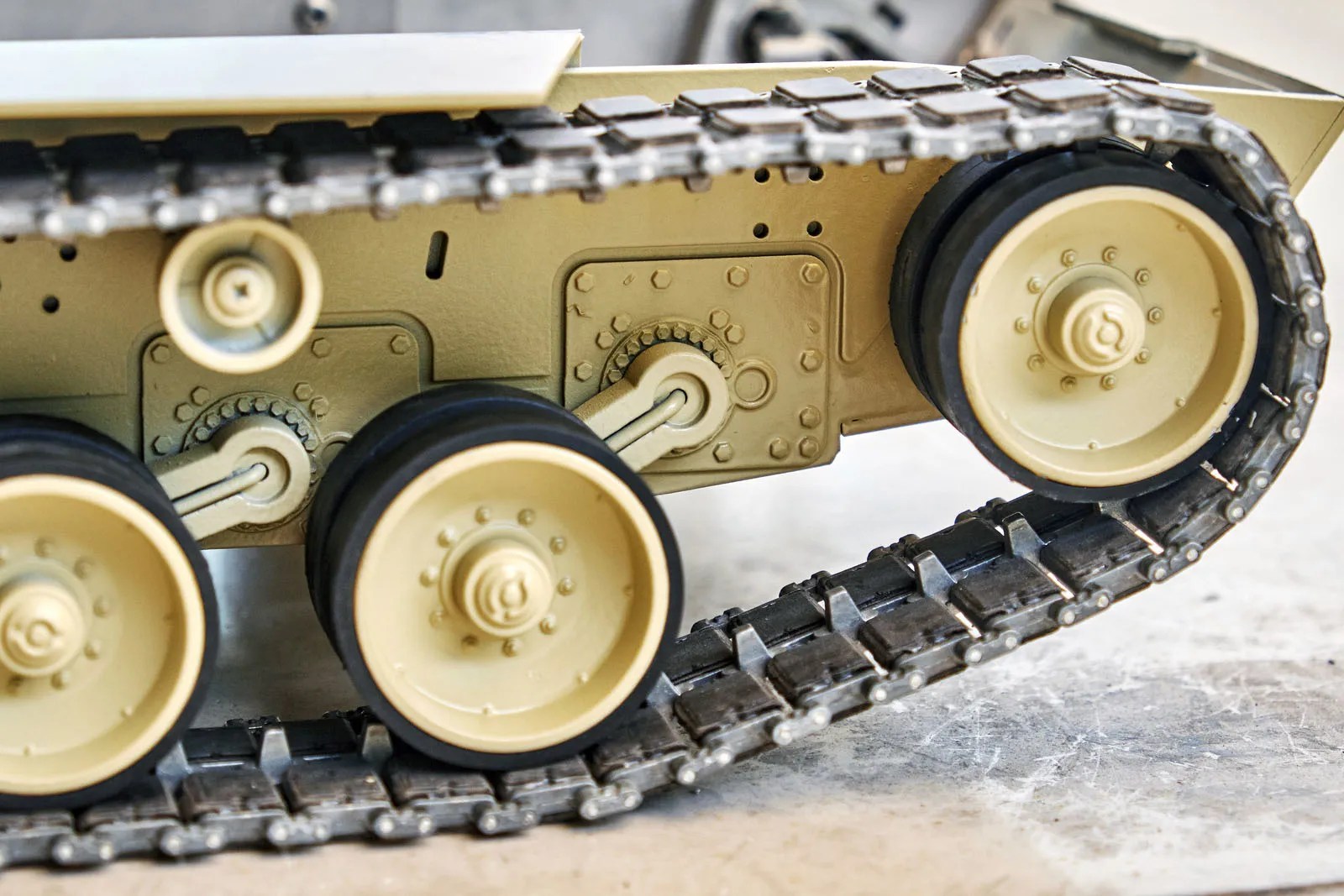 M1 Abrams All metal CNC complete lower hull RC Tank Legion Shop