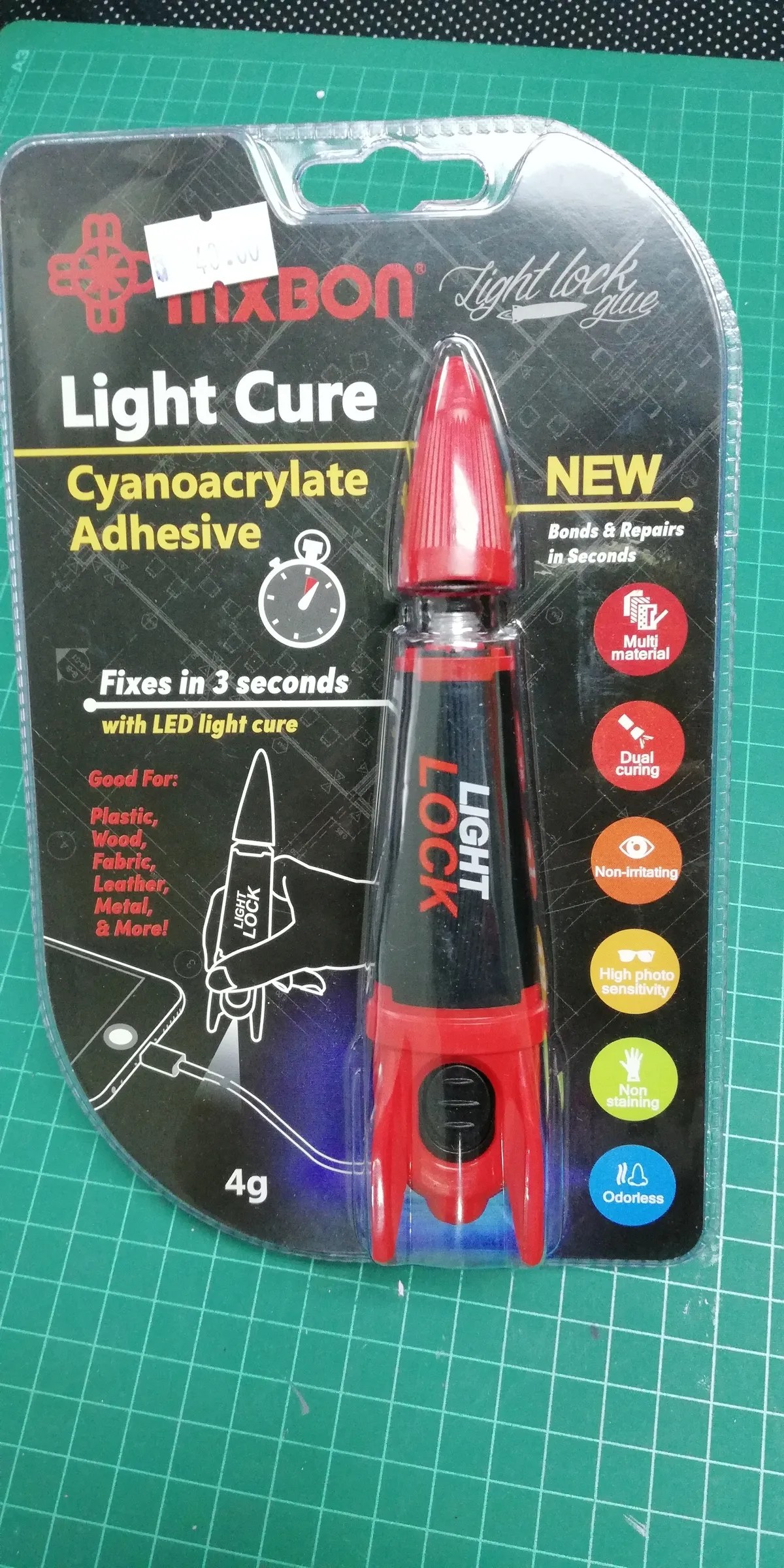 MxBon UVCA UV Light Cure Cyanoacrylate Adhesive RC Tank Legion Shop