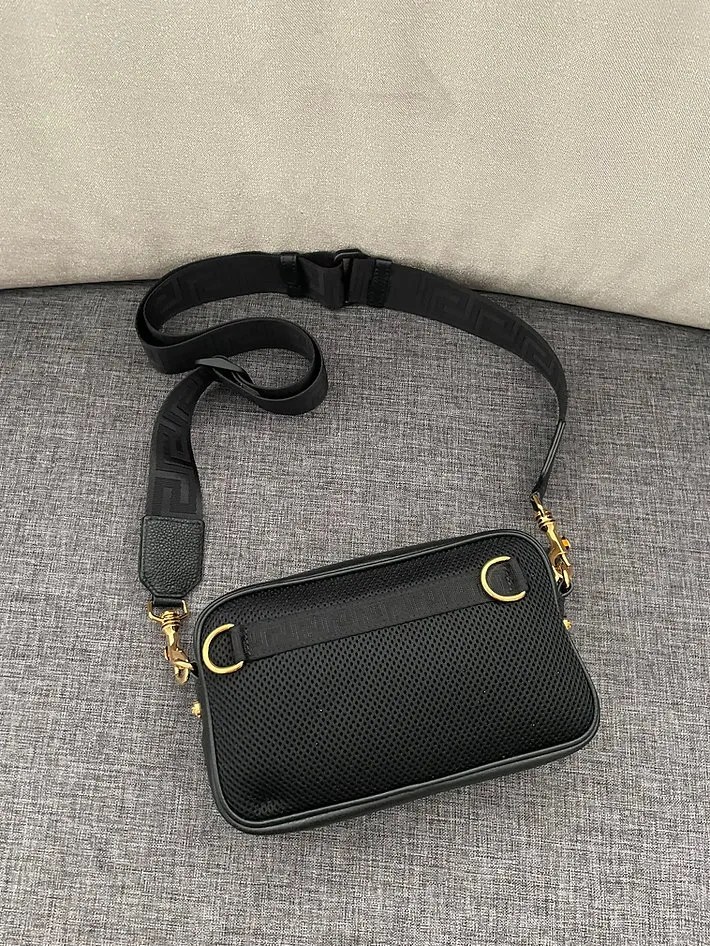 Versace Medusa Leather Crossbody and Belt Bag PFO Premium Fashion