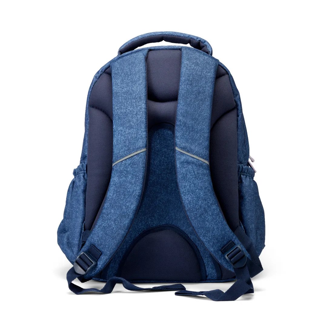 Ergonomic Backpack London (Boho Heart Denim) UNISON CA Marketing