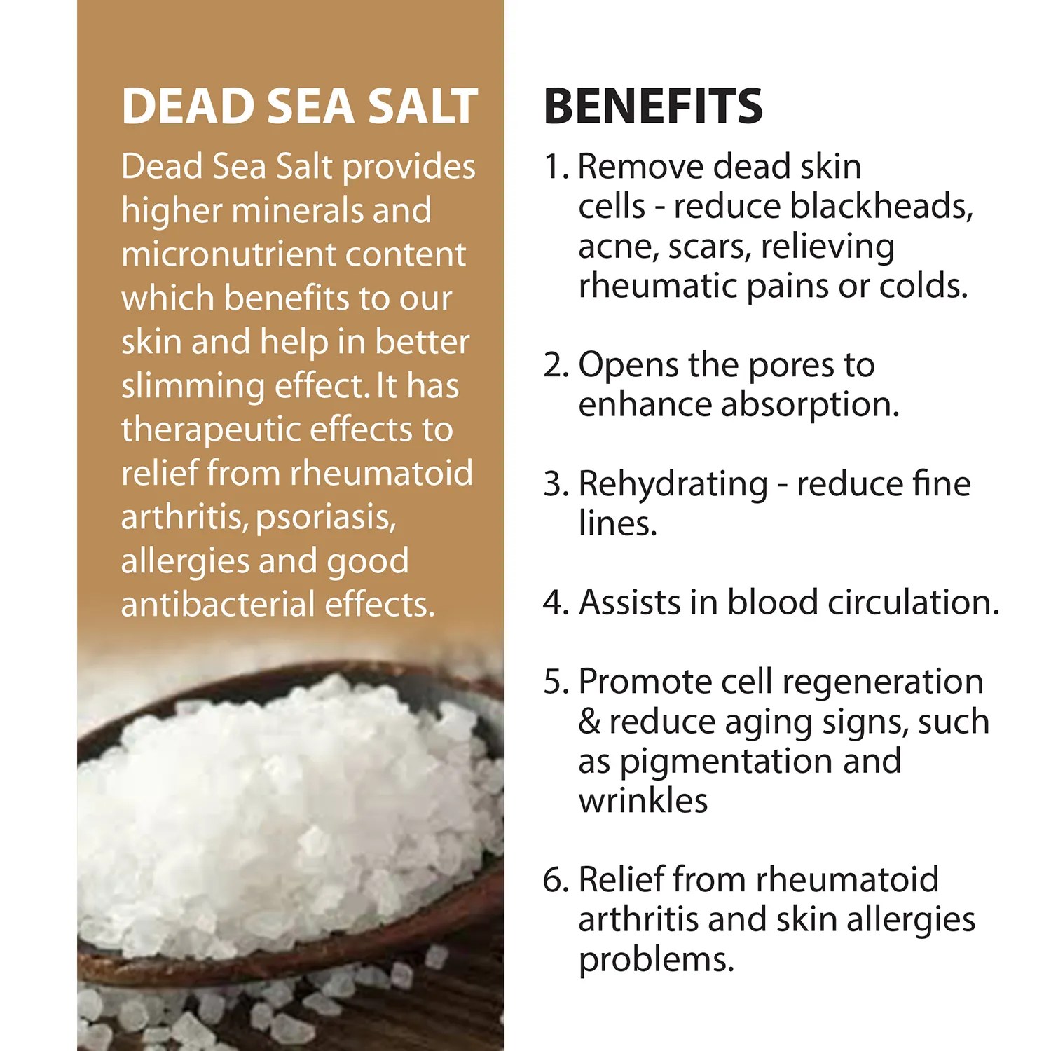 Sea Salt Benefits For Skin