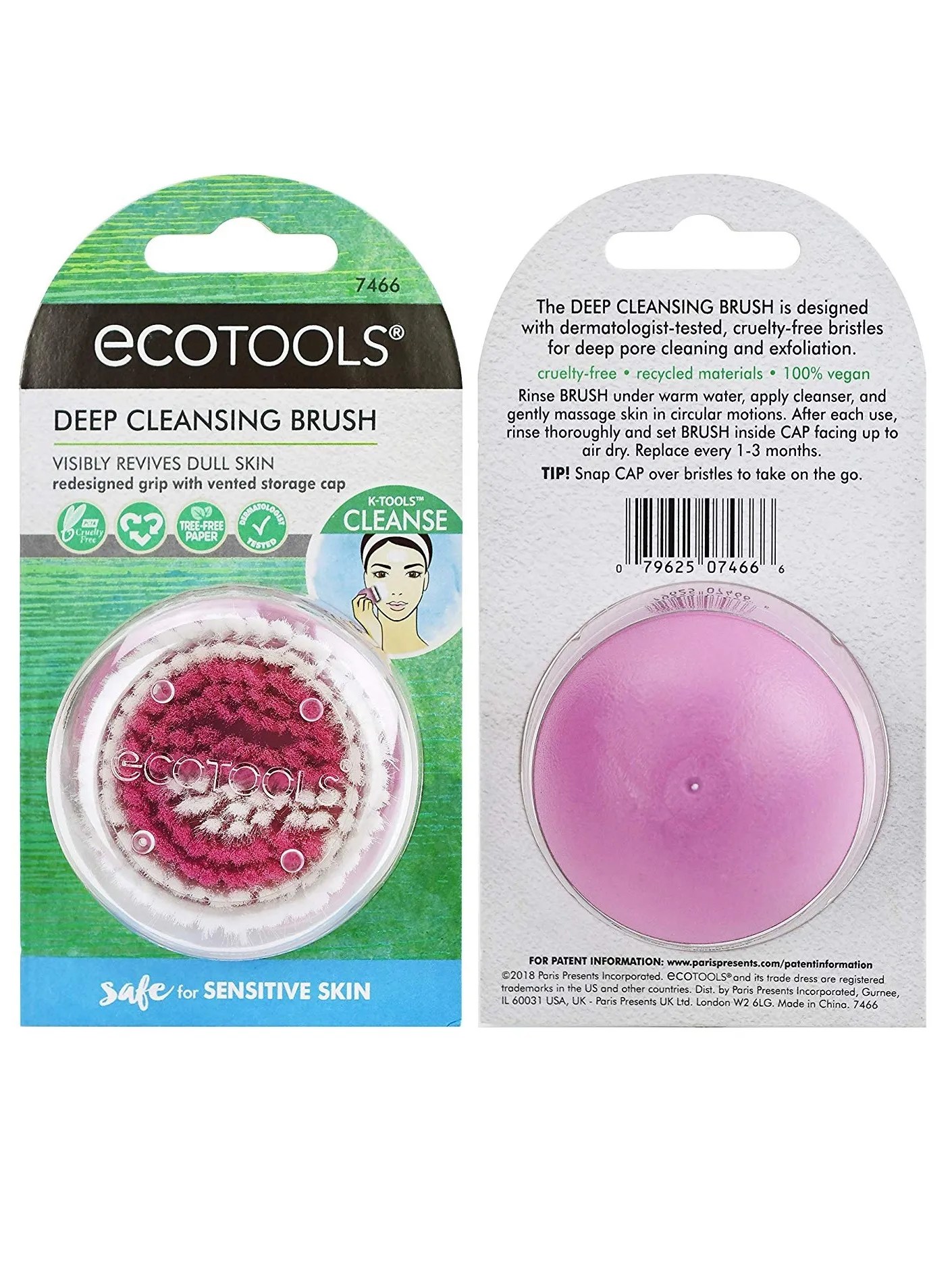 EcoTools Deep Cleansing Brush (Choose your Color) Beautyspot
