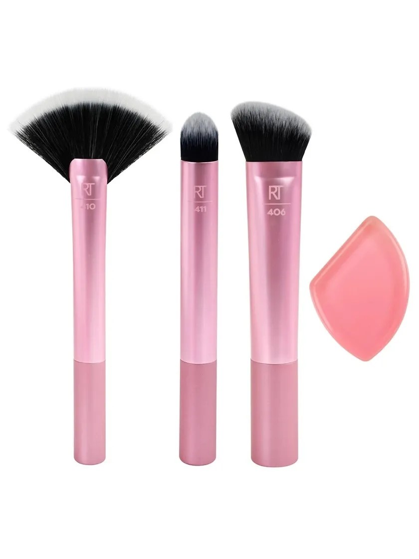 Real Techniques Sculpt + Glow Brush Set Beautyspot Malaysia's