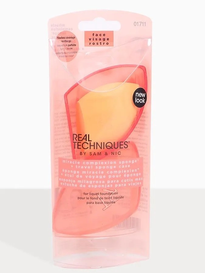 Real Techniques Miracle Complexion Sponge + Travel Sponge Case