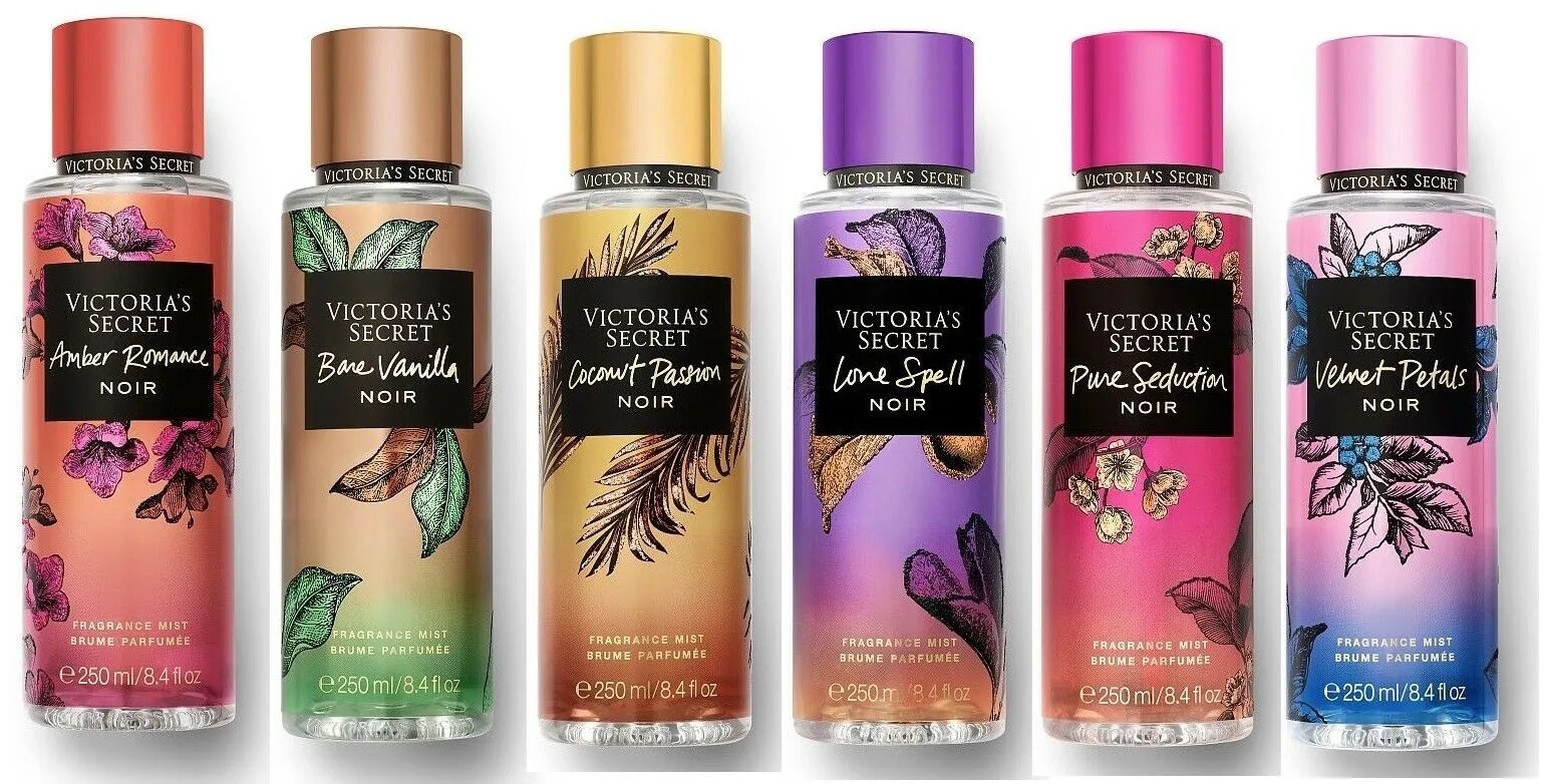 Victoria's Secret Noir Fragrance Mist Coconut Passion Noir