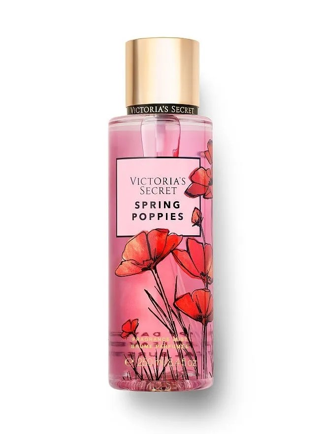 Victoria's Secret Wild Blooms Fragrance Mists Spring Poppies