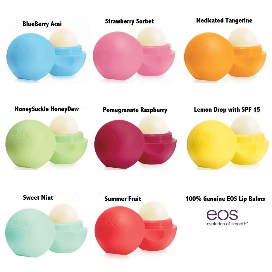 EOS Organic Lip Balm Summer Fruit Beautyspot Malaysia's Health