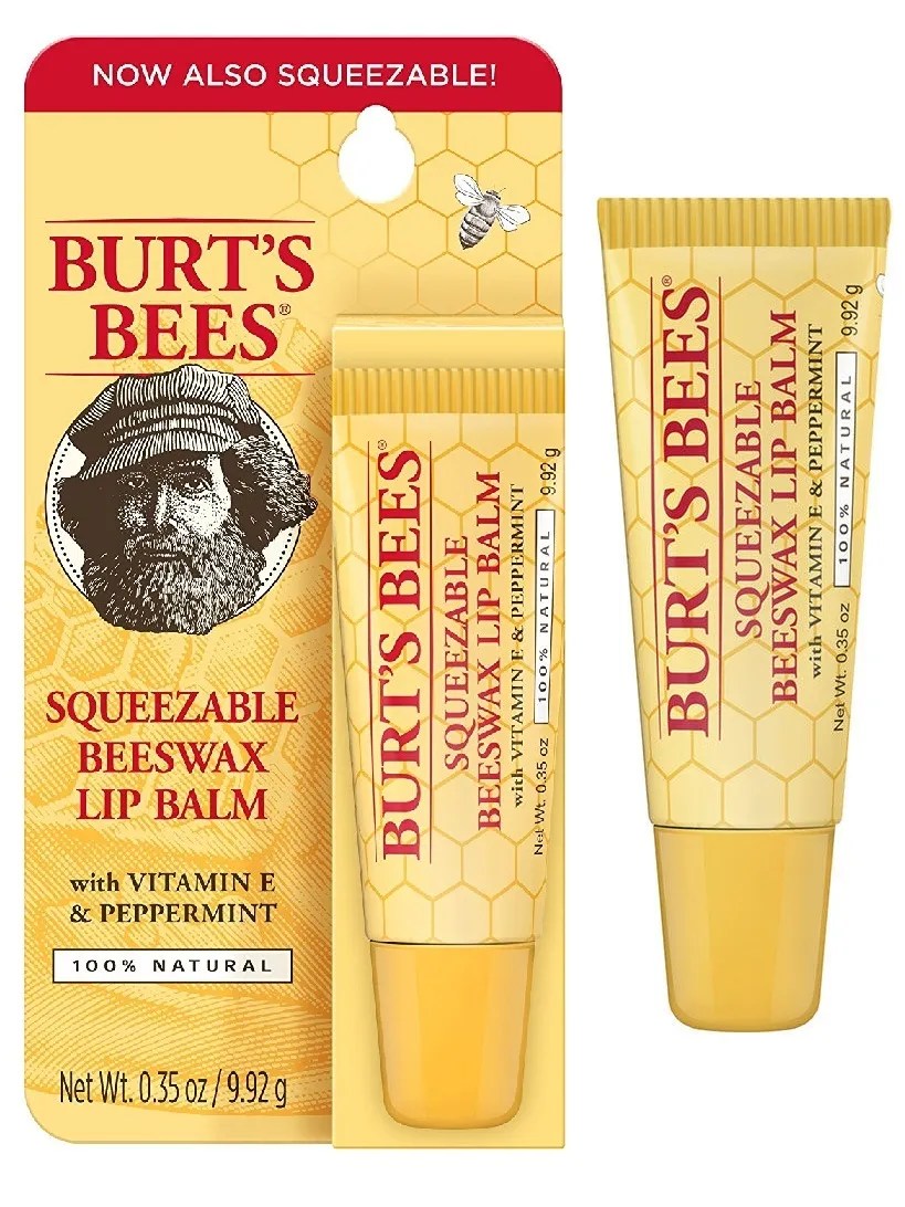 Burt's Bees Squeezable Beeswax Lip Balm Beautyspot Malaysia's