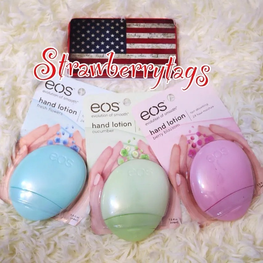 EOS PursePack Hand Lotion Berry Blossom Beautyspot Malaysia's