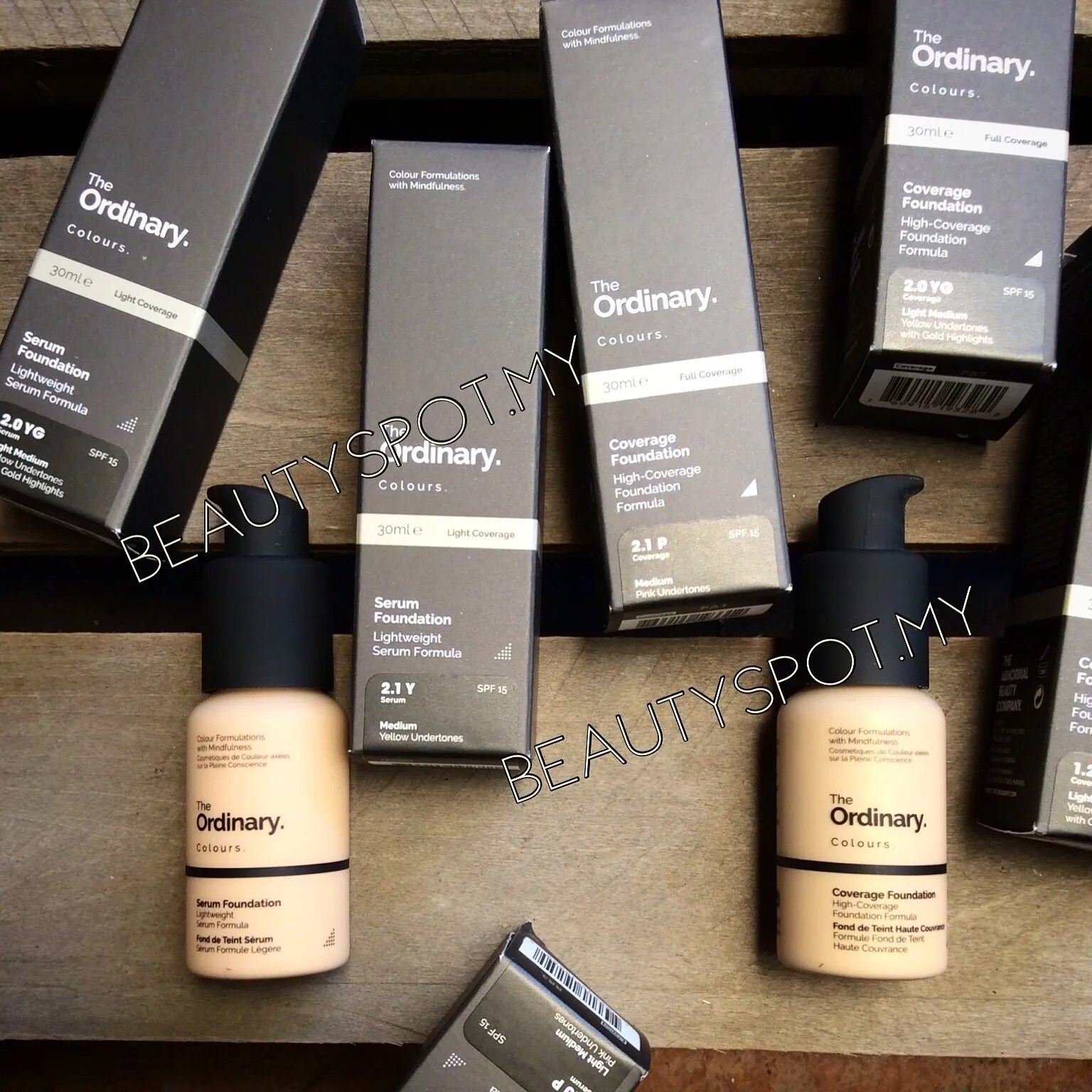 The Ordinary Coverage Foundation 1.2 Y (Light) Beautyspot Malaysia's Health & Beauty