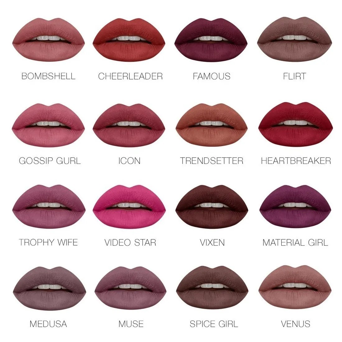 HUDA BEAUTY Liquid Matte Material Girl Beautyspot Malaysia's