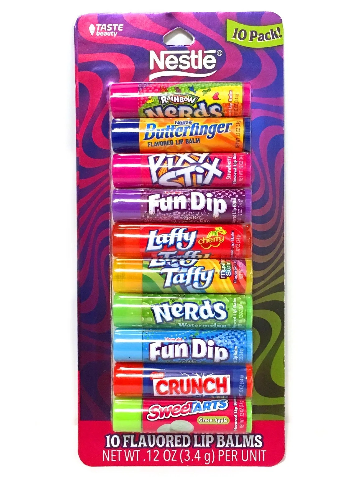 Nestle Assorted Flavored Lip Balms 10 counts Beautyspot Malaysia