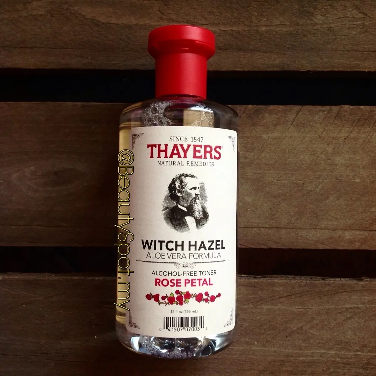 THAYERS AlcoholFree Rose Petal Witch Hazel Toner Beautyspot