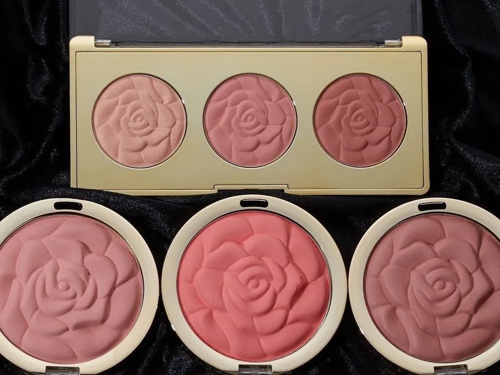 Milani Rose Blush Trio Palette 01 Flowers of Love Beautyspot