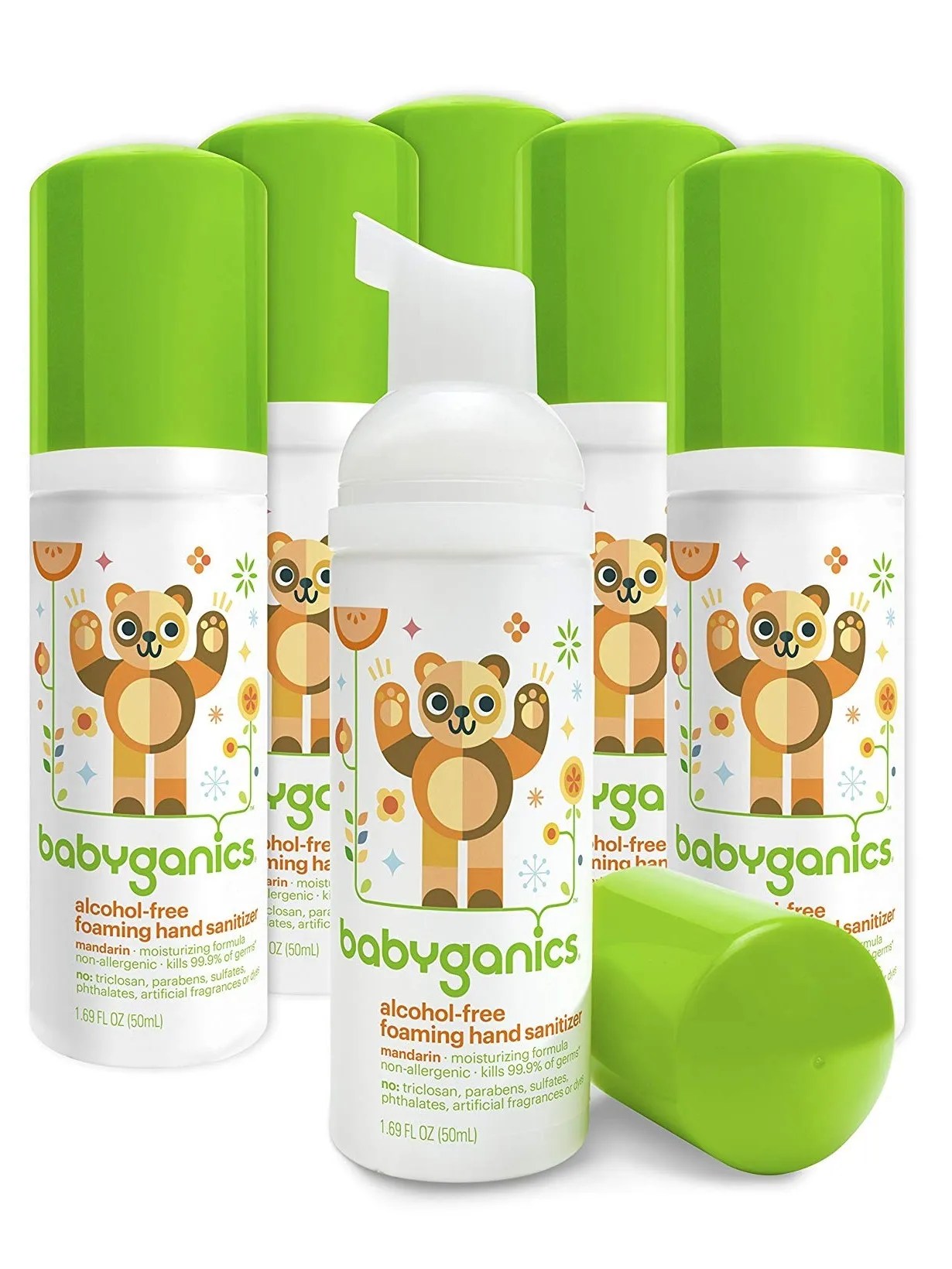 Babyganics AlcoholFree Foaming Hand Sanitizer (OnTheGo) Mandarin