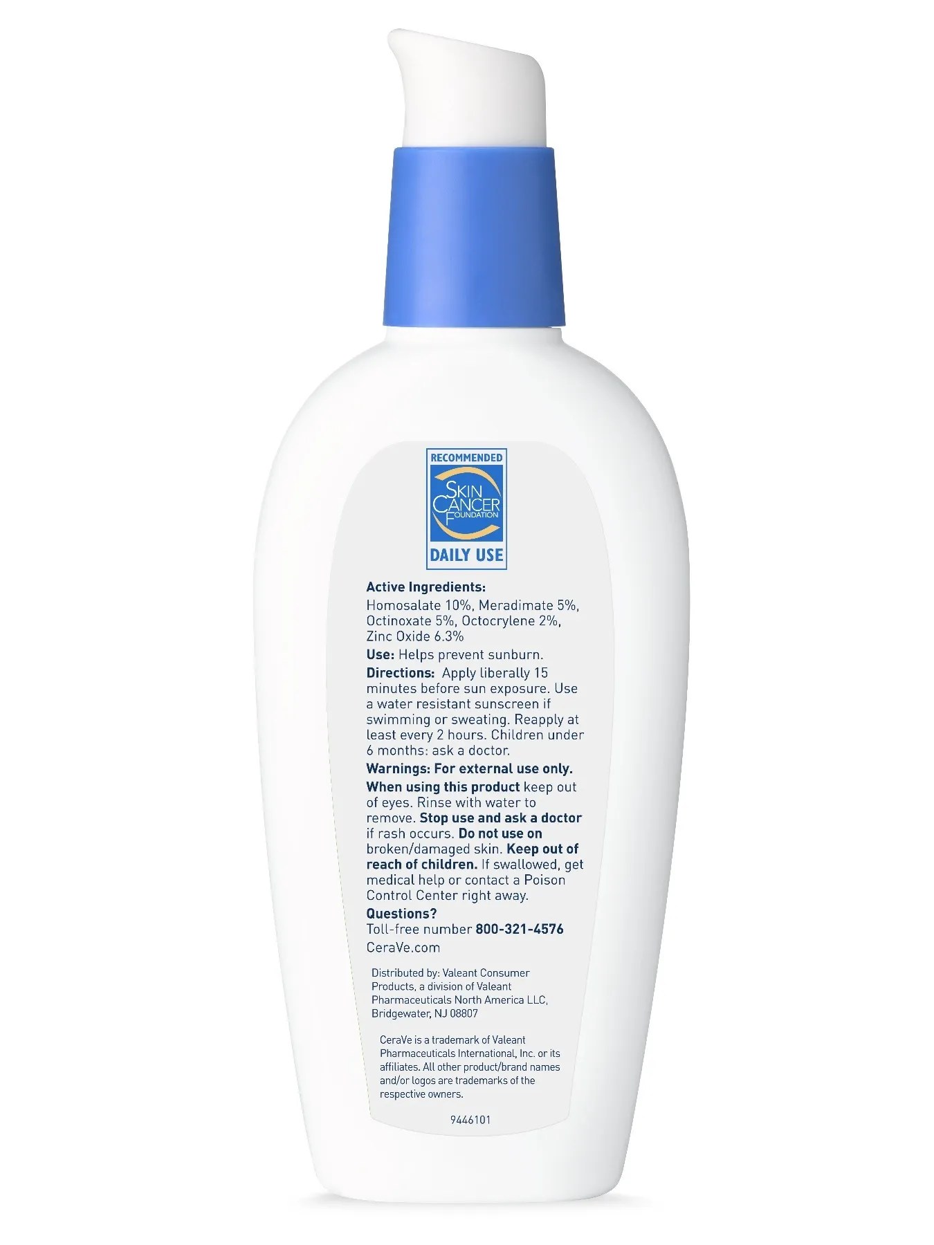 CeraVe AM Facial Moisturizing Lotion moisturizer with