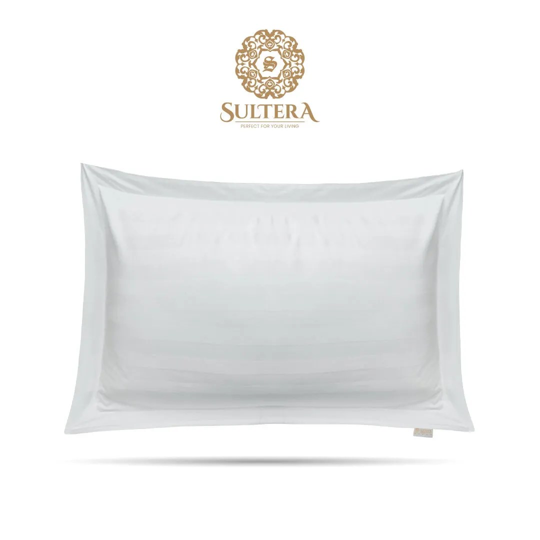 Exclusive Pillowcase White Stripe Sultera
