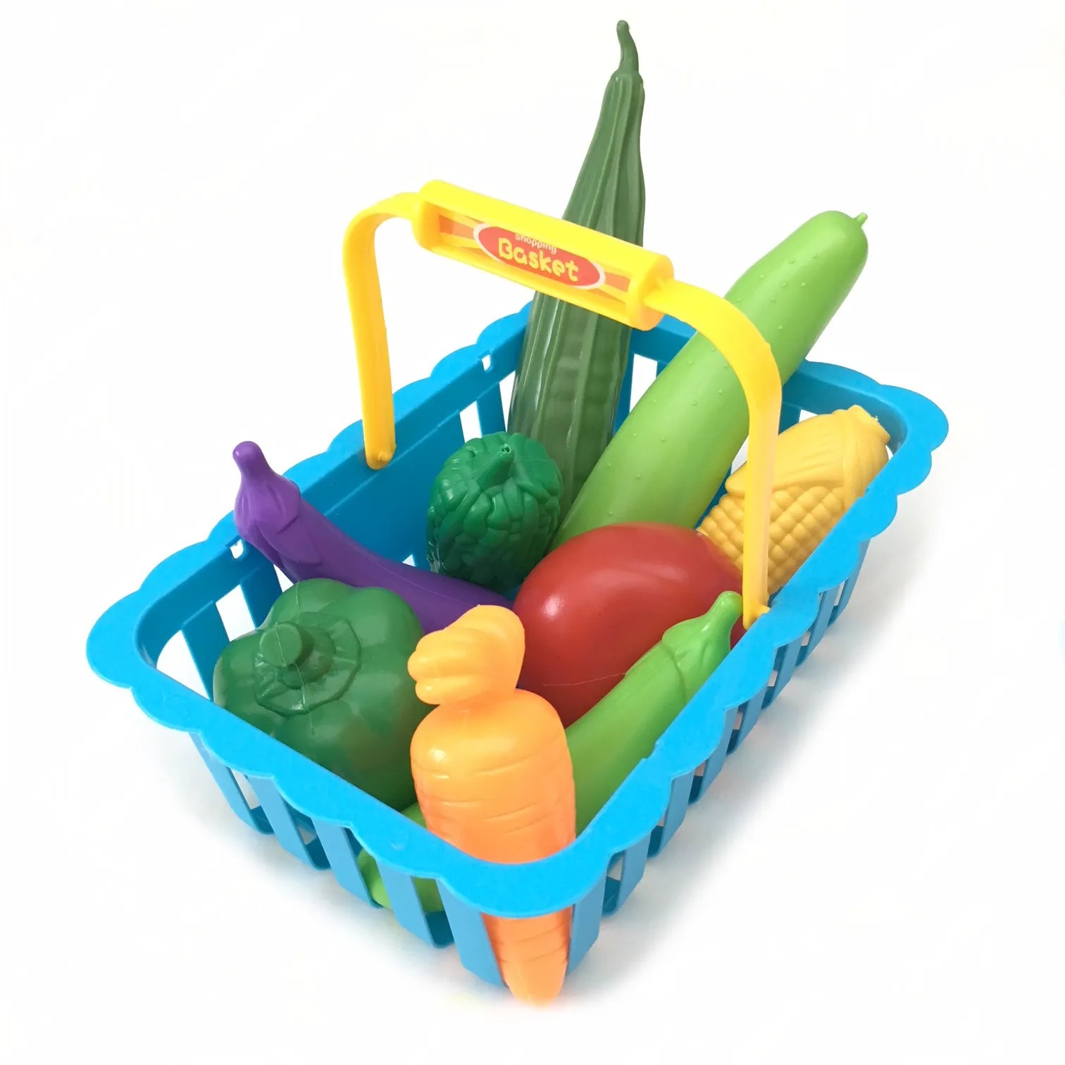 Kids Vegetable Basket Grocery Toy MYTOYS2U BEST ONLINE RETAIL TOY