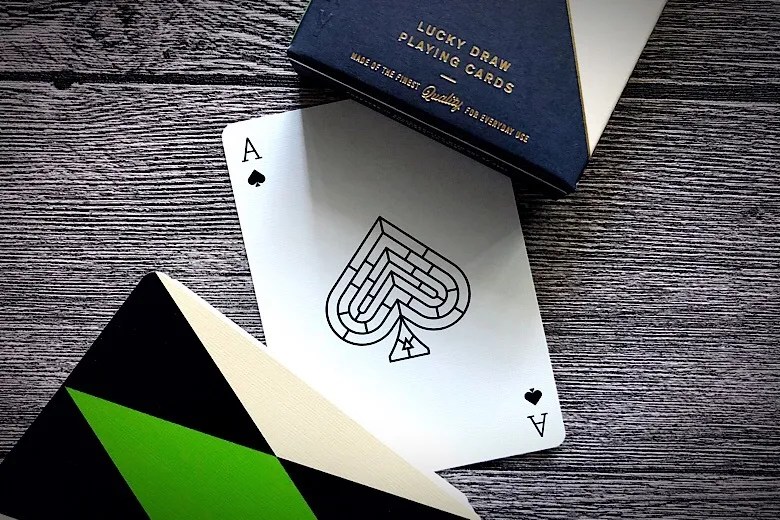 Green LE Lucky Draw Playing Cards Online Magic Store Games4U