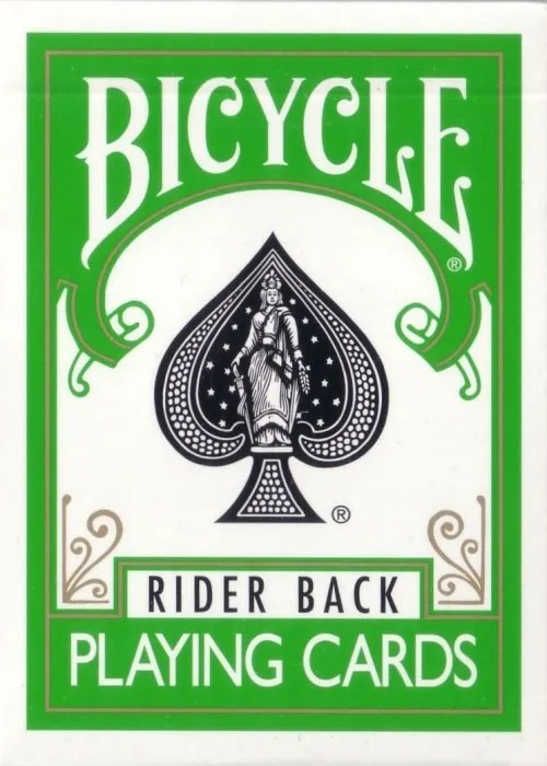 Bicycle Green Playing Cards by USPCC Online Magic Store Games4U