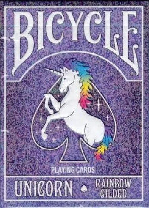 Bicycle Rainbow Gilded Unicorn Playing Cards Online Magic Store Games4U