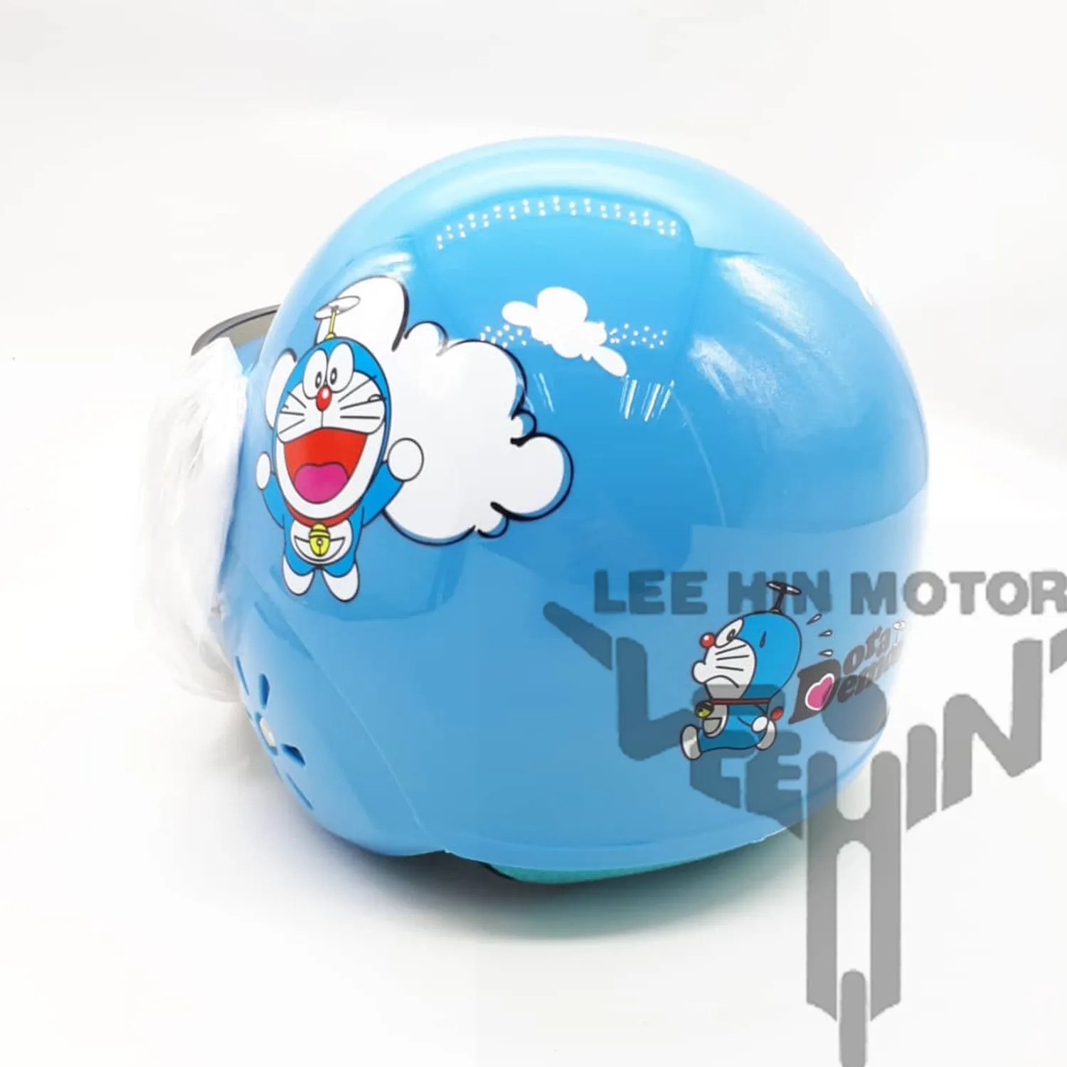 Helmet Kids Doraemon_Blue Lee Hin Motor