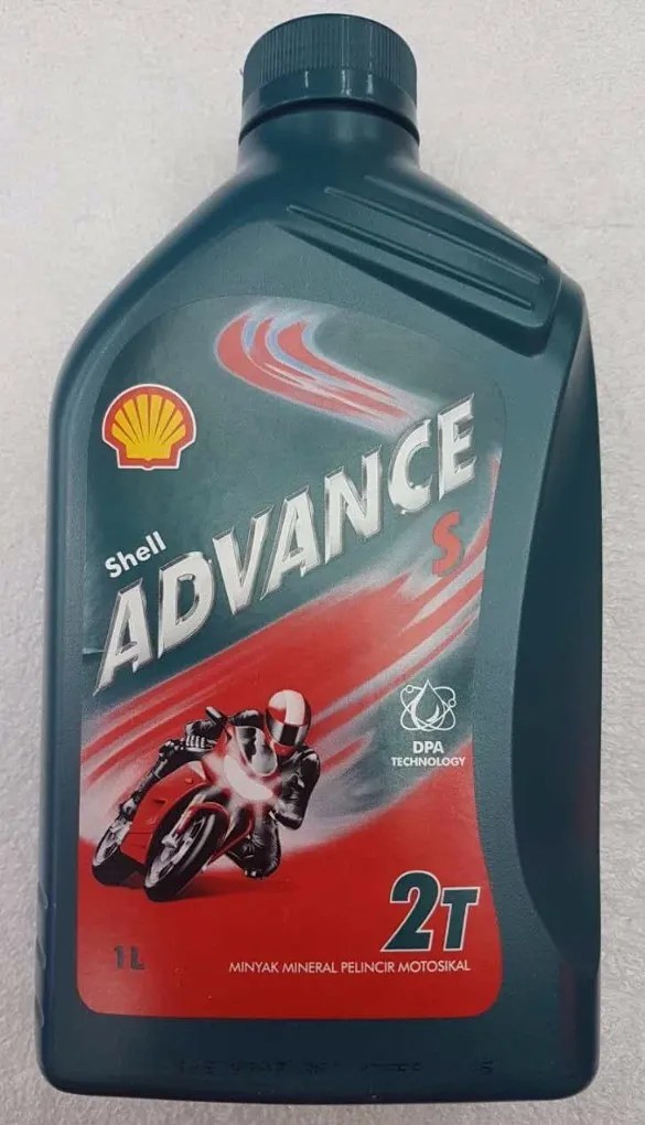 SHELL ADVANCE S MOTORCYCLE 2T OIL S 1L Lee Hin Motor
