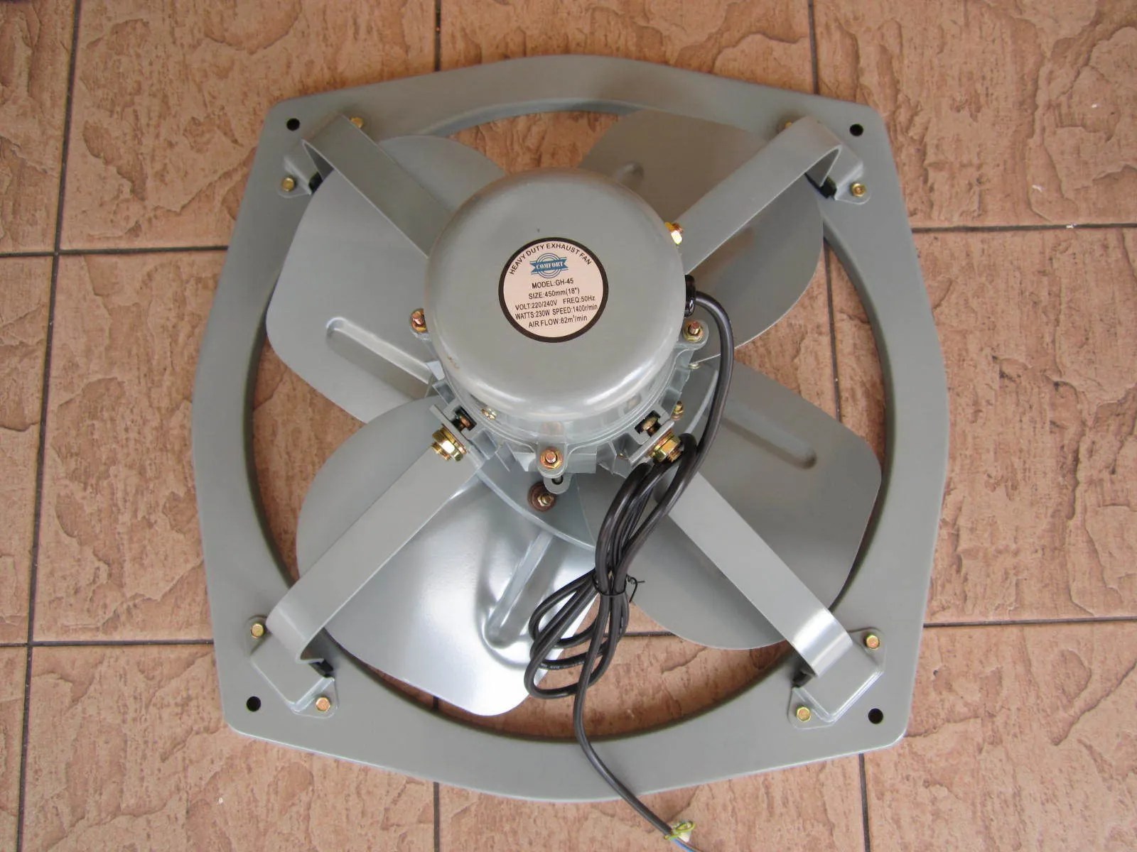 Comfort 18" (450mm) Heavy Duty Industrial Exhaust Fan MY Power Tools
