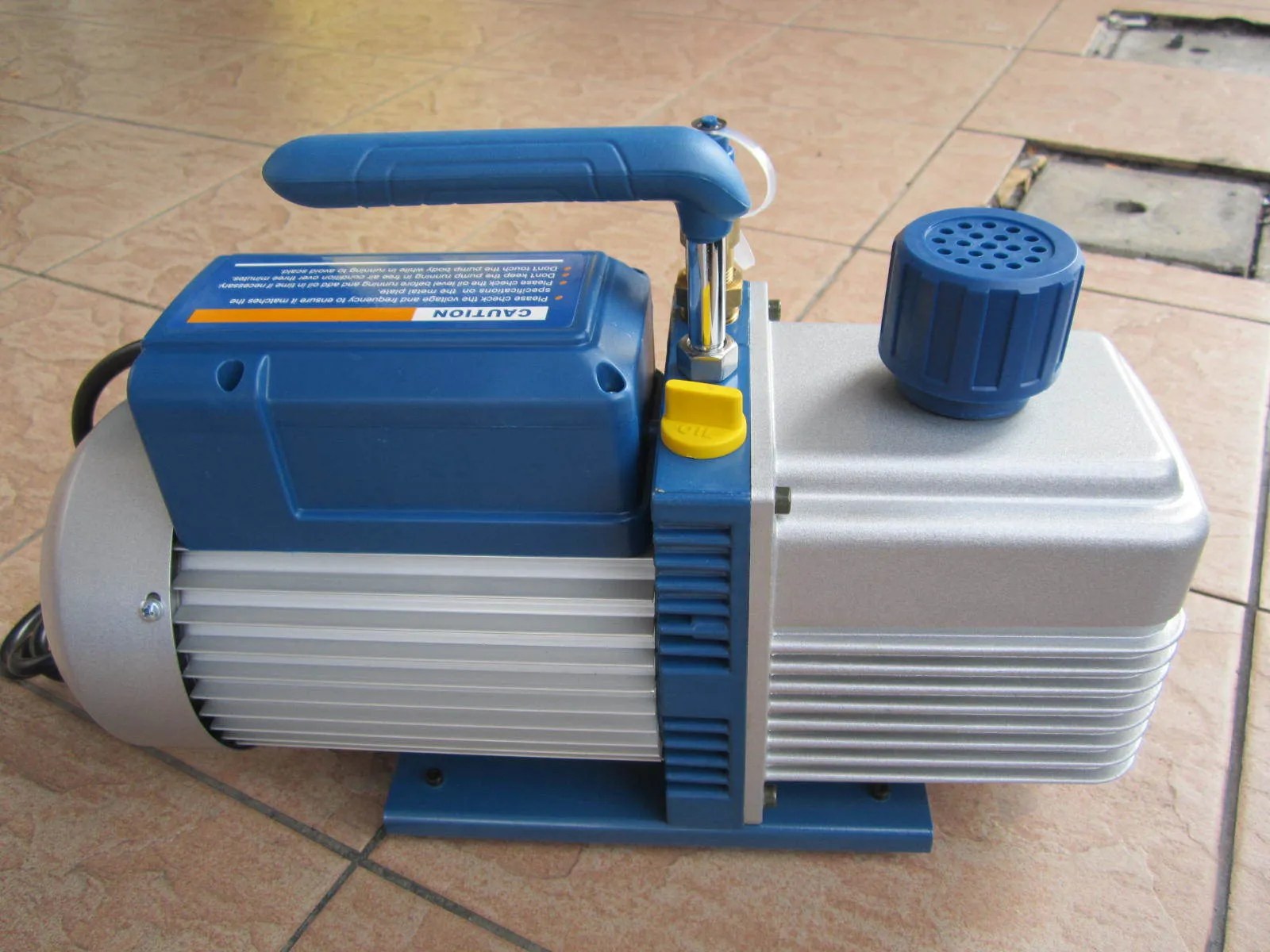 Value VE180N 3/4HP Portable Single Stage Vacuum Pump MY Power Tools