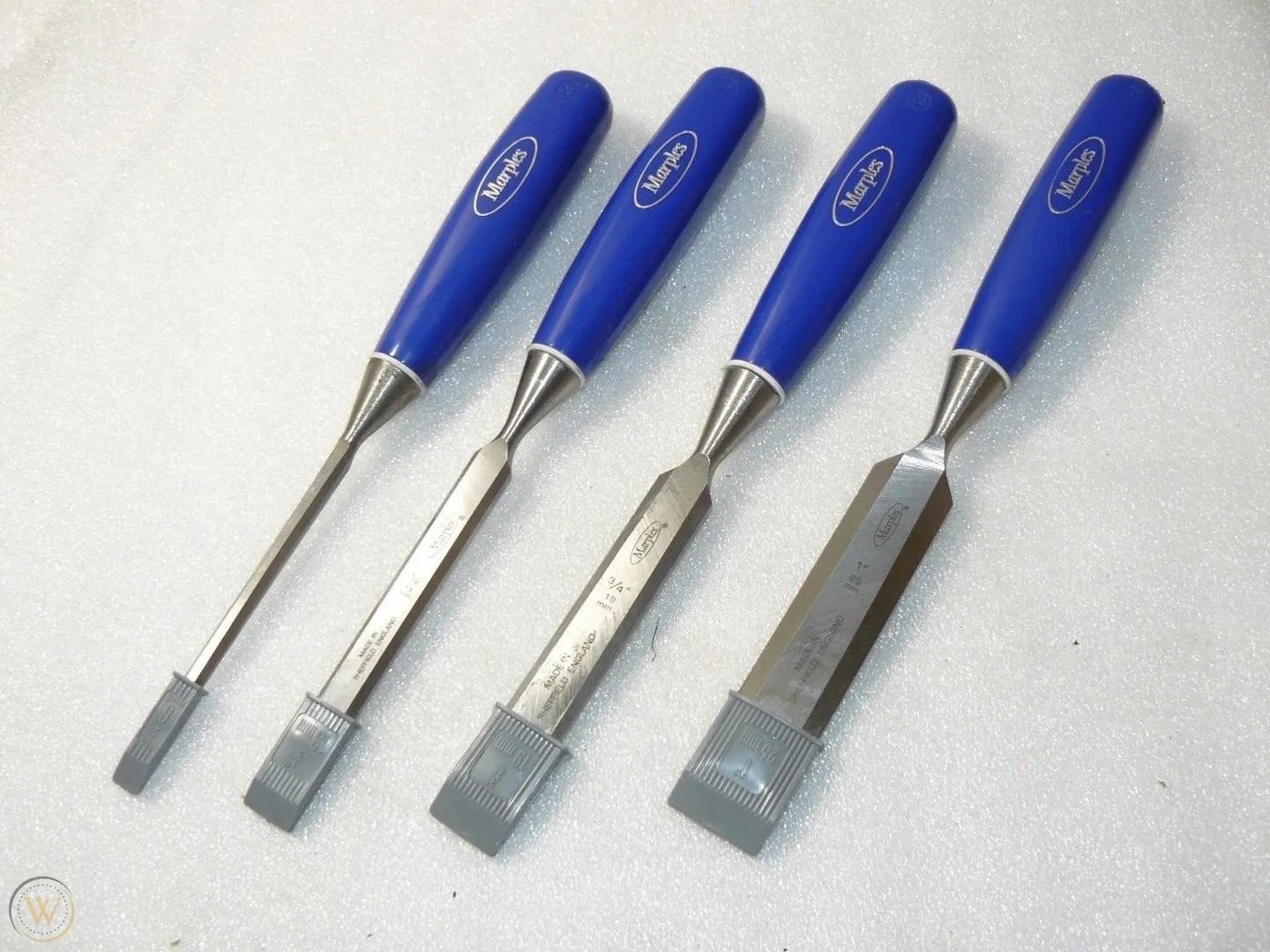 Irwin Marples M444/S4 Blue Chip Bevel Edge Woodworking Chisels MY