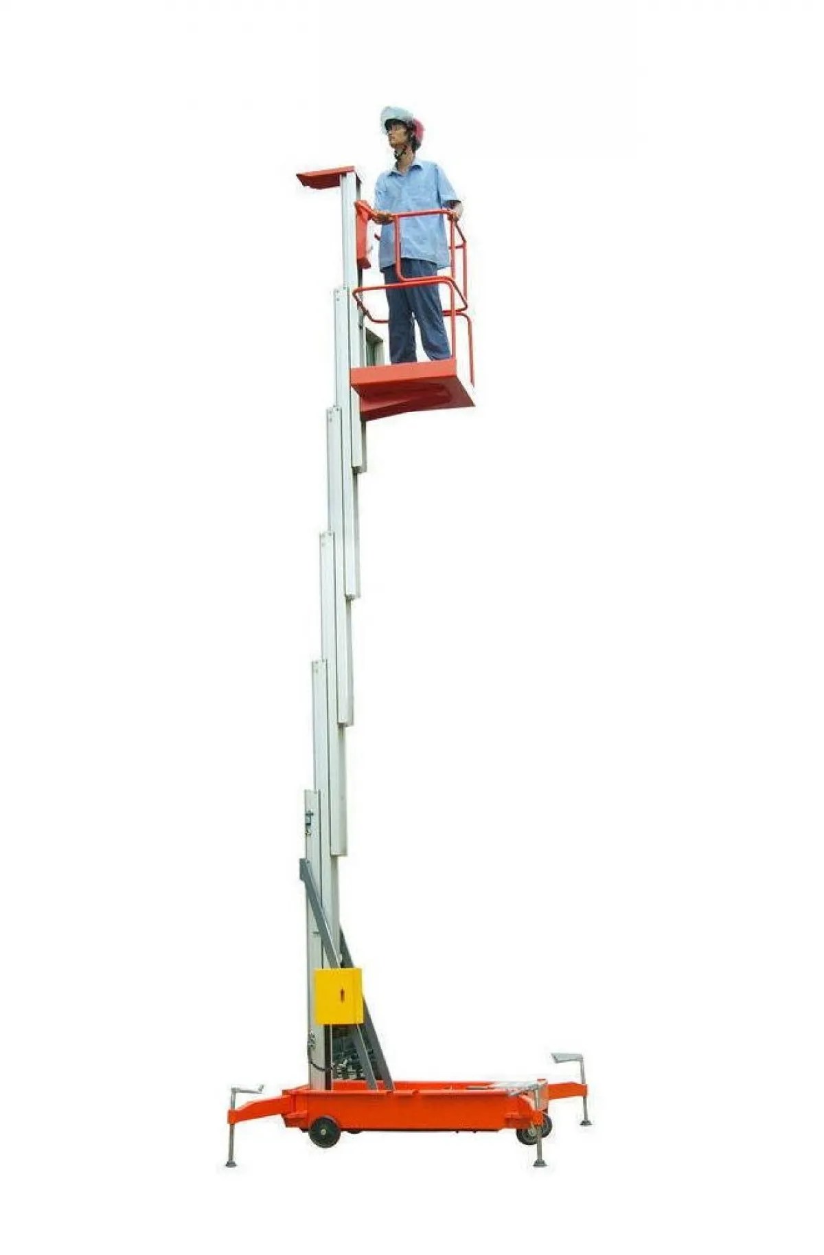 MY Professional 10mtr Mobile Aluminium Aerial Work Platform MY Power