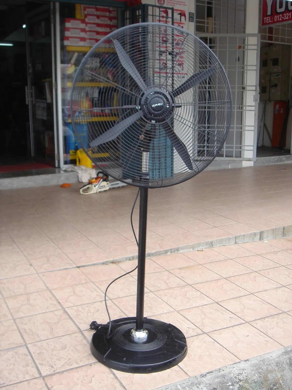 Icasu 26" (660mm) Elegance Industrial Stand Fan MY Power Tools