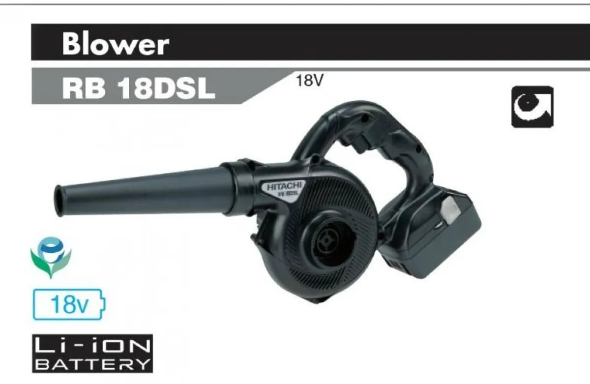 Hitachi 18V LiIon Cordless Blower Solo Unit MY Power Tools